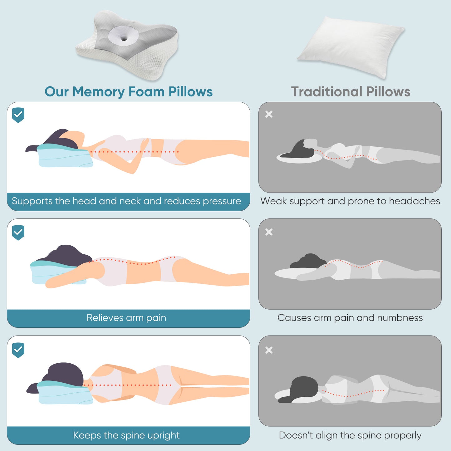 Contour Relief Pillow